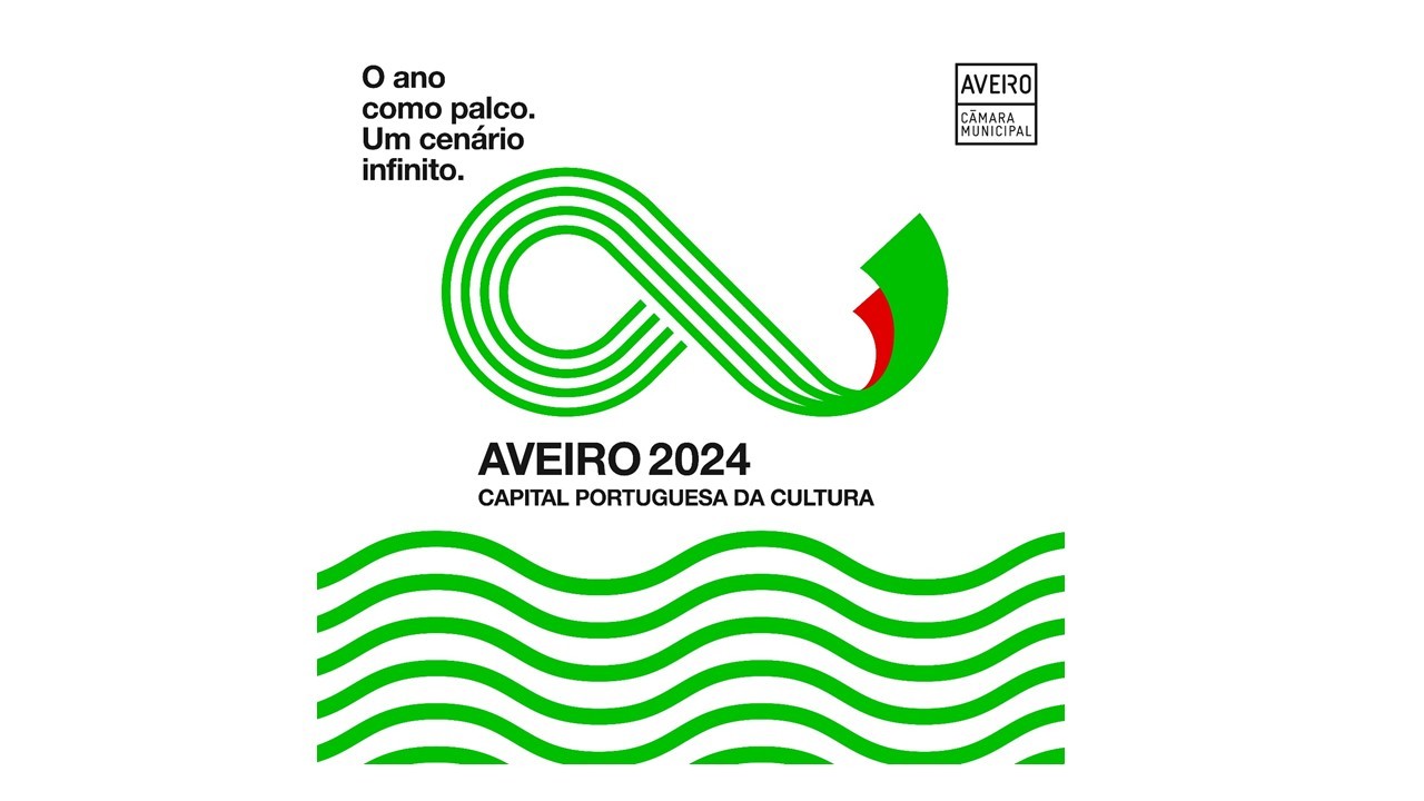 Apresentação da imagem gráfica de Aveiro Capital Portuguesa da Cultura 2024
